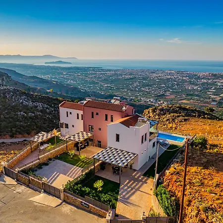 Lia Chania With Private Ecologic Pool And Amazing View! Villa *
