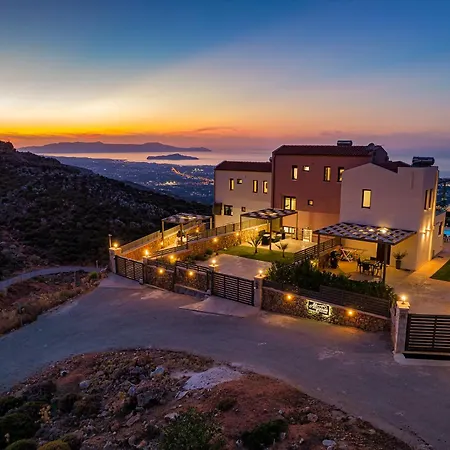 Villa Lia Chania With Private Ecologic Pool And Amazing View! La Canée