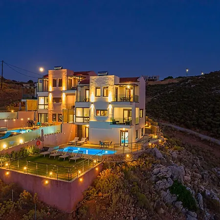 Lia Chania With Private Ecologic Pool And Amazing View! Villa