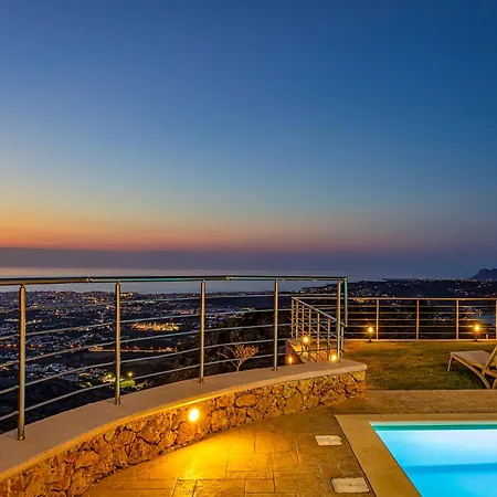 Lia Chania With Private Ecologic Pool And Amazing View! La Canée
