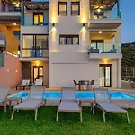 Lia Chania With Private Ecologic Pool And Amazing View! *