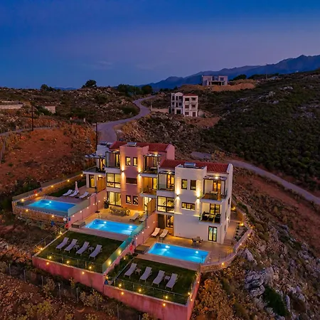 Villa Lia Chania With Private Ecologic Pool And Amazing View! *