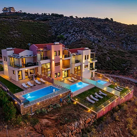 Lia Chania With Private Ecologic Pool And Amazing View! Villa *