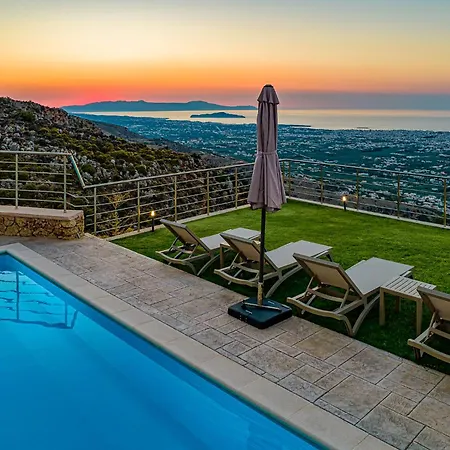 Lia Chania With Private Ecologic Pool And Amazing View! *