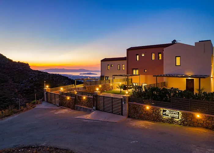 Lia Chania With Private Ecologic Pool And Amazing View!