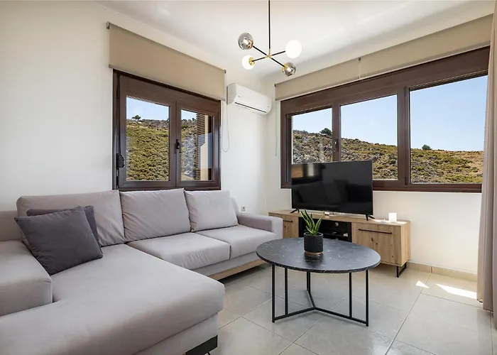 Lia Chania With Private Ecologic Pool And Amazing View! Villa Hanya