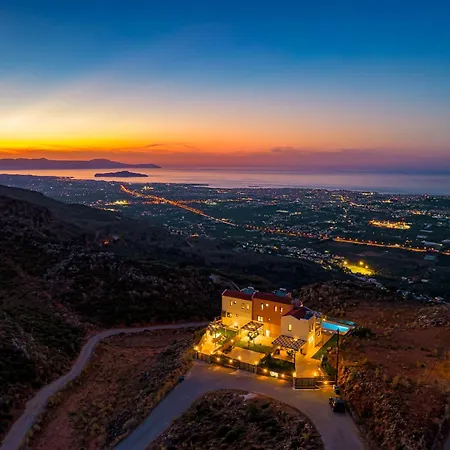 Lia Chania With Private Ecologic Pool And Amazing View! Villa