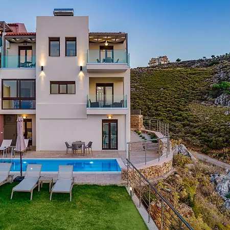 Villa Lia Chania With Private Ecologic Pool And Amazing View! *