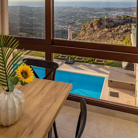 Lia Chania With Private Ecologic Pool And Amazing View!