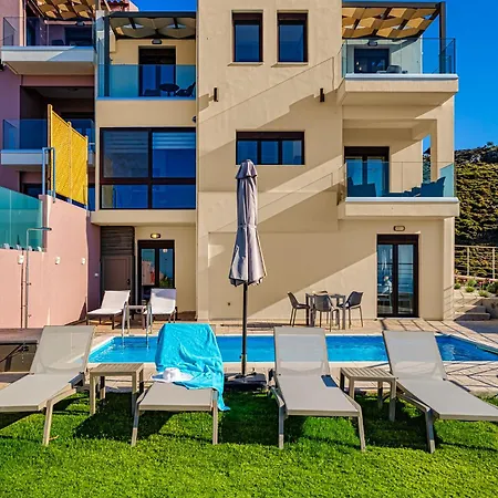 Lia Chania With Private Ecologic Pool And Amazing View! Villa *