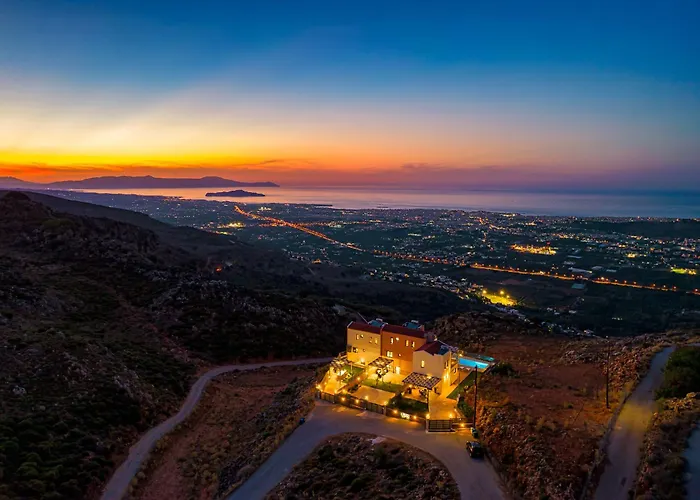 Lia Chania With Private Ecologic Pool And Amazing View! Villa