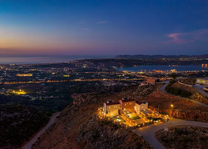 Lia Chania With Private Ecologic Pool And Amazing View! *