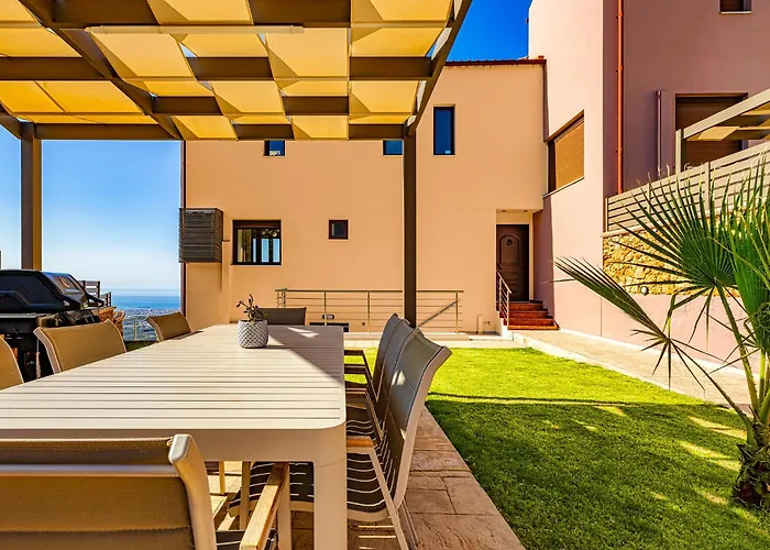 Lia Chania With Private Ecologic Pool And Amazing View! Villa