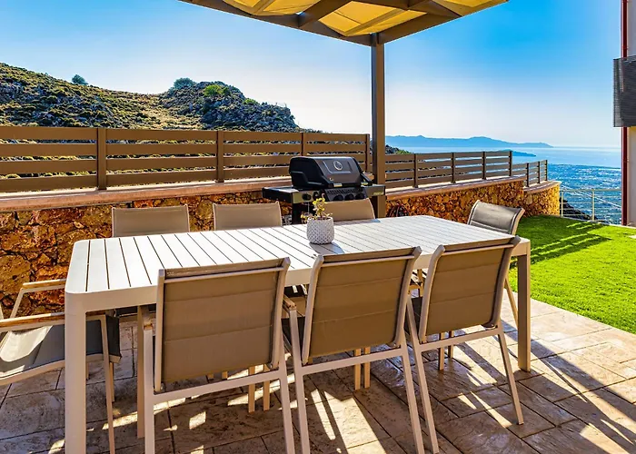 Lia Chania With Private Ecologic Pool And Amazing View! *