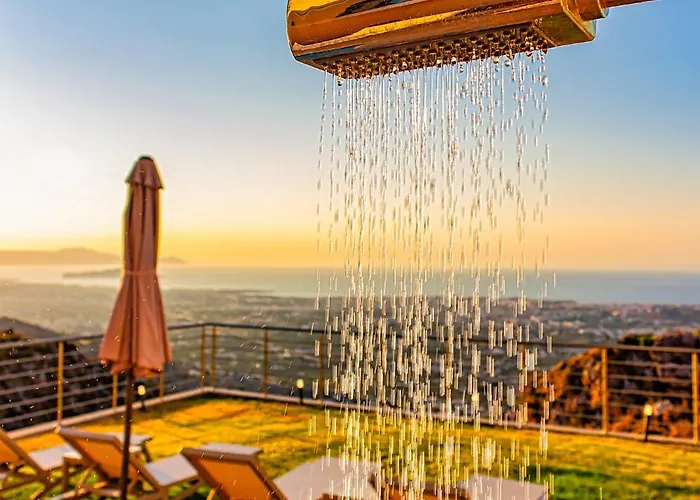 Villa Lia Chania With Private Ecologic Pool And Amazing View! Chania (Crete)