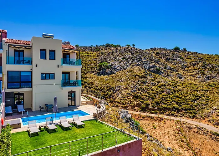 Villa Lia Chania With Private Ecologic Pool And Amazing View!