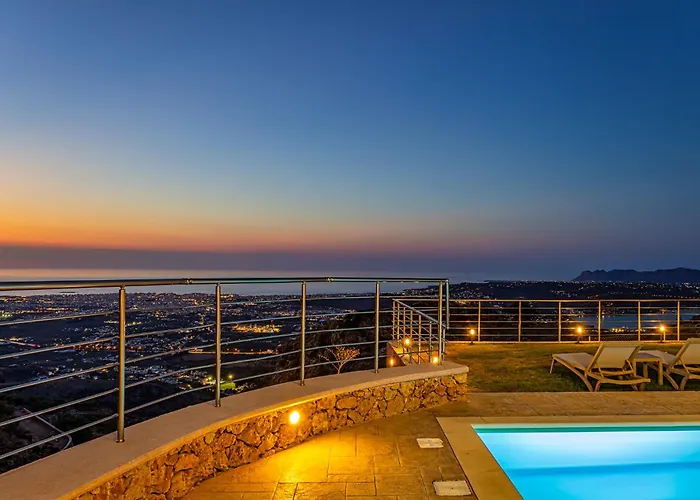 Lia Chania With Private Ecologic Pool And Amazing View! Chania (Crete)